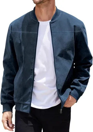 Wind Breaker Jackets Mens Casual Varsity Jacket Men Fashion Mens Jackets Lightweight Zip Up Jacket for Men