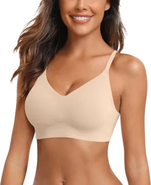 Wireless Push Up Bra - Seamless Lifting Bras with Anti-Sagging Super Gather for Older Women