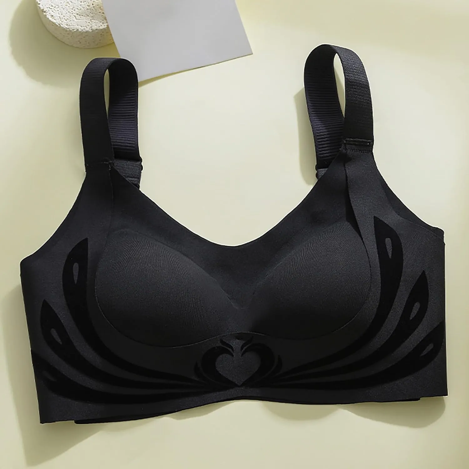 Wireless Push Up Bra - Seamless Lifting Bras with Anti-Sagging Super Gather for Older Women