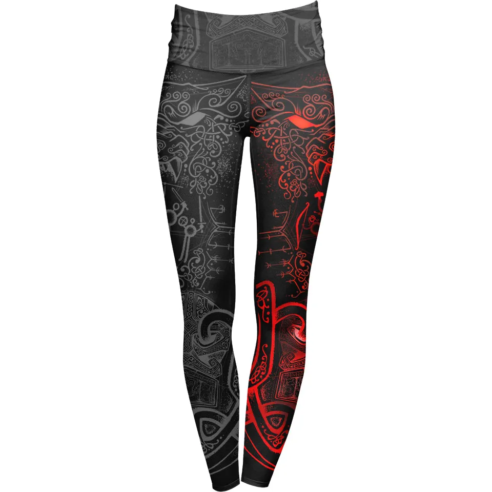 Wolf of Ragnarök High Waisted Leggings