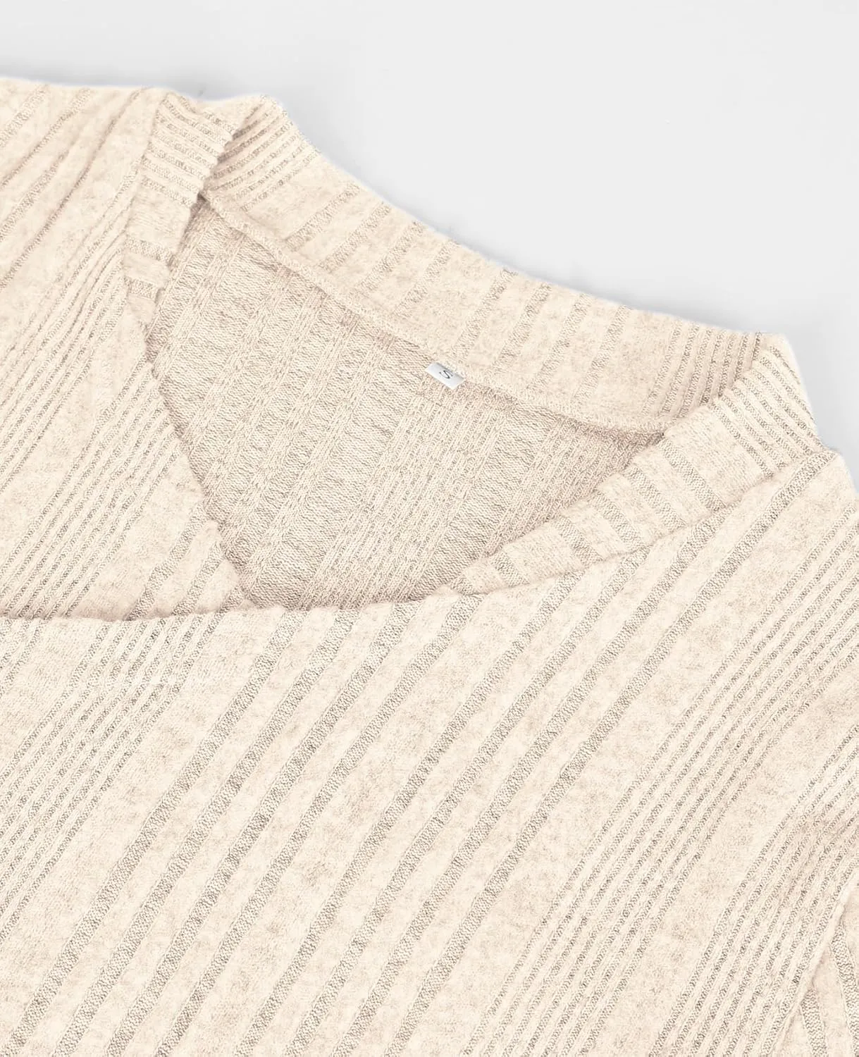 Women's Draped Open Front Lightweight Cardigan Tops Casual Long Sleeve Knit Outerwear Coffee Look