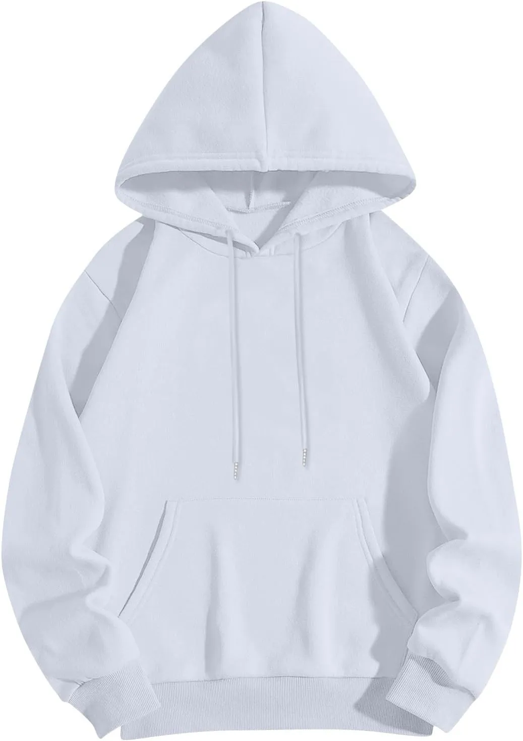 Womens Hoodies Oversized Fleece Hooded Sweatshirt Lightweight Drop Shoulder Trendy Y2K Hoodie Pullover with Pockets