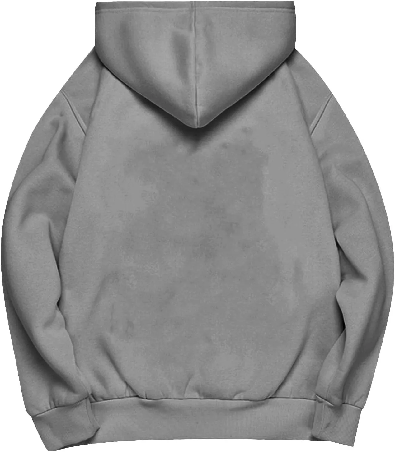Womens Oversized Hoodies Fleece Solid Color Long Sleeve Sweatshirts with Pockets Winter Basic Pullover 2024 Fashion Tops