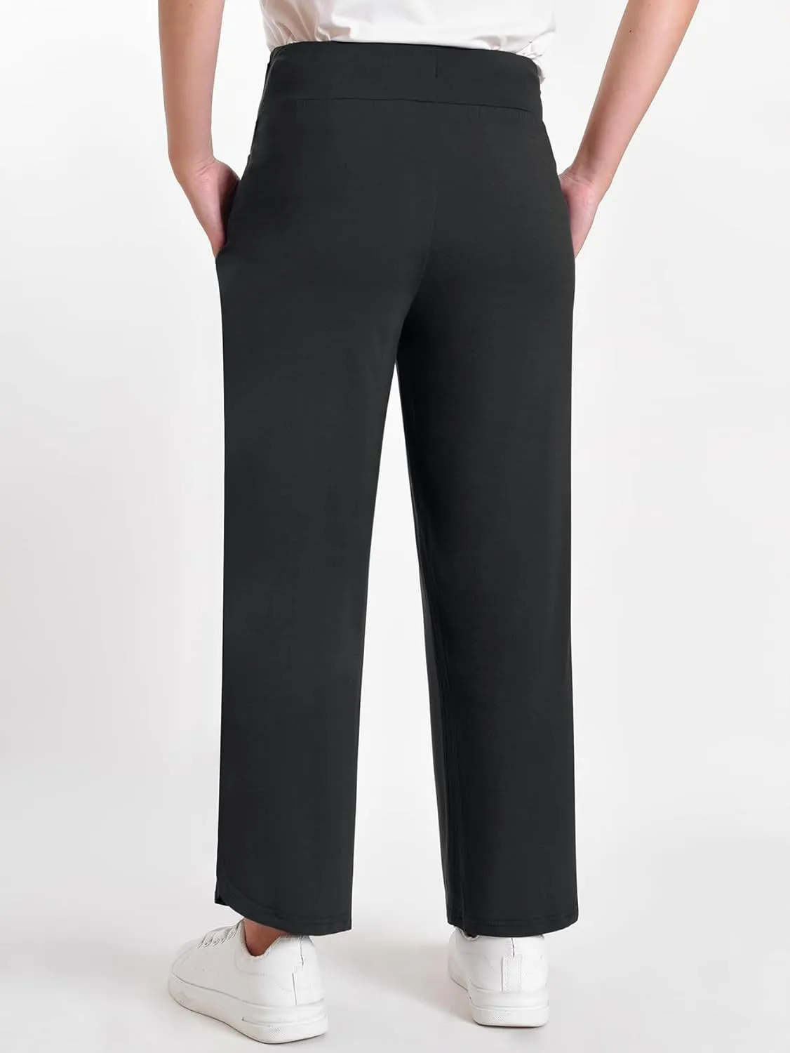 Women's Petite Lounge Pants Loose Fit with Pockets