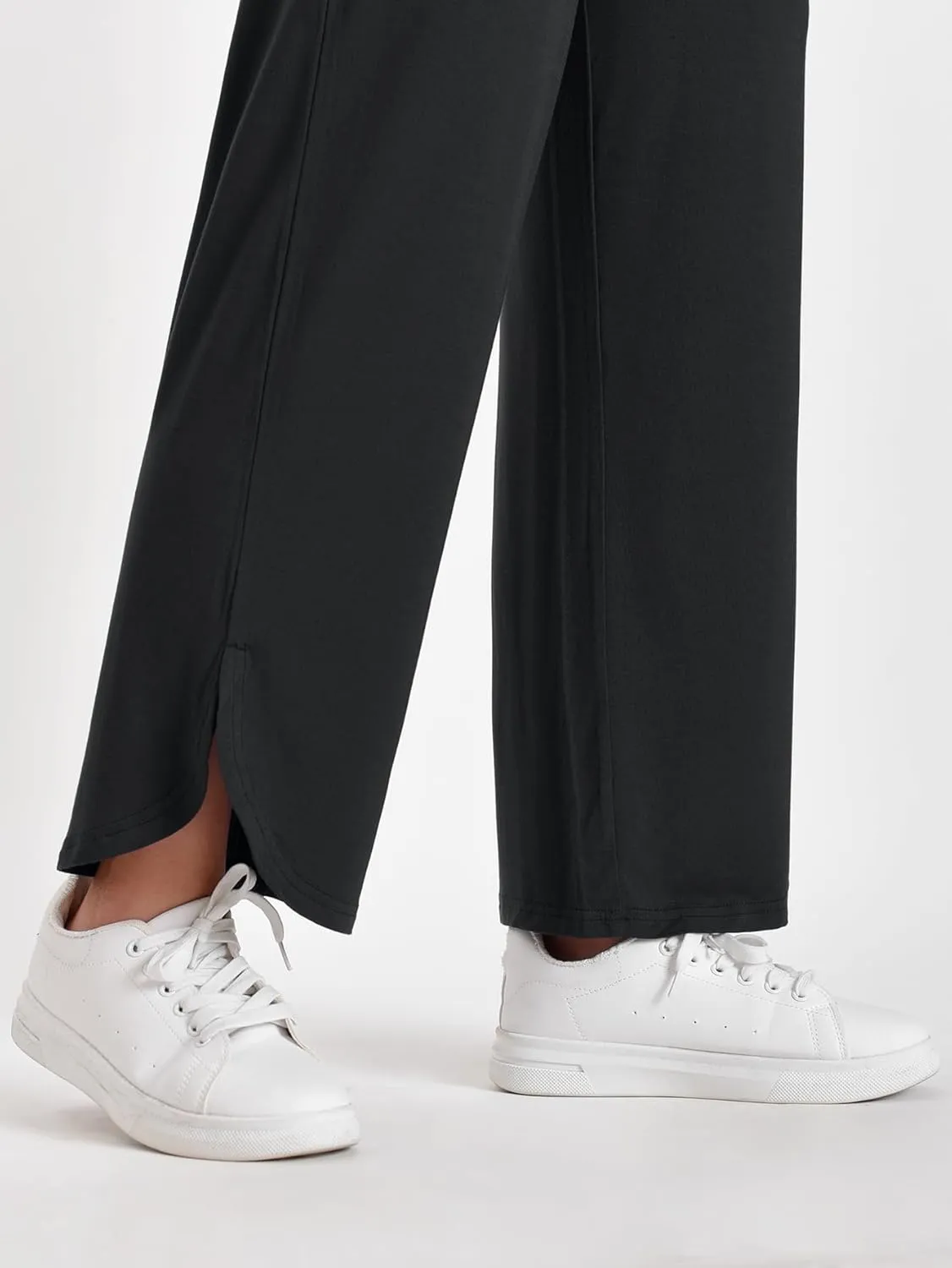 Women's Petite Lounge Pants Loose Fit with Pockets