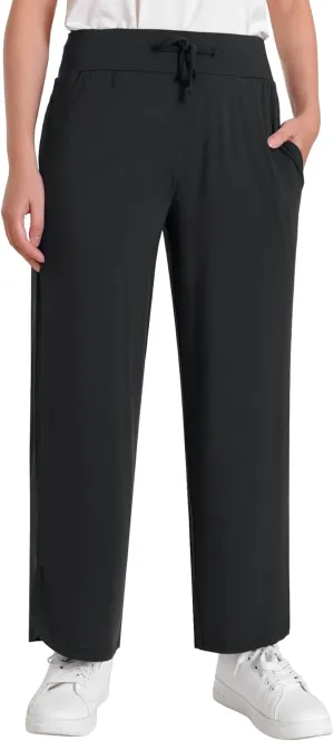Women's Petite Lounge Pants Loose Fit with Pockets