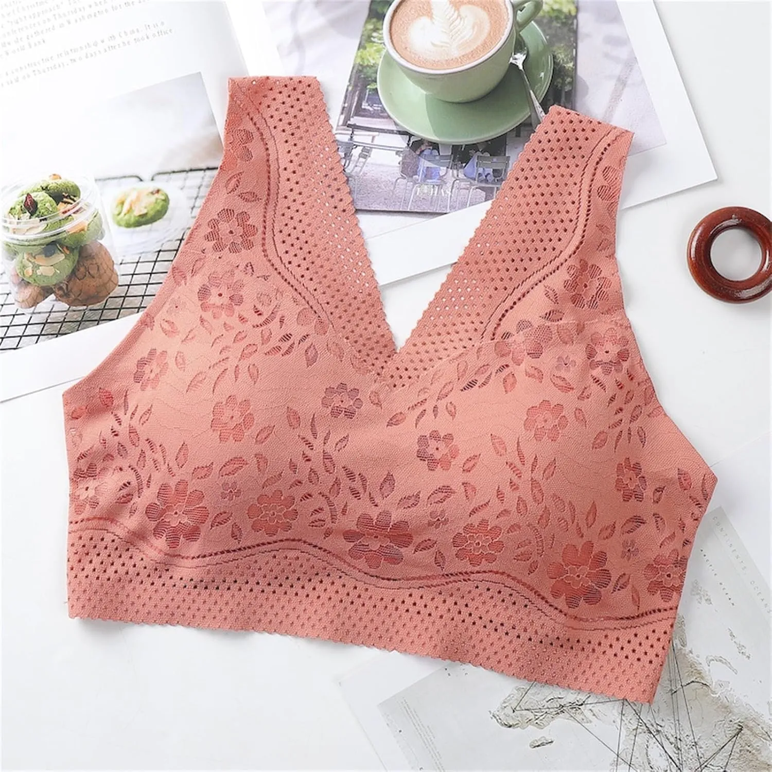 Womens Posture Correcting Bras 2025 Daisy Bra for Seniors Anti Sagging Bras Ice Silk Push Up Bras for Women