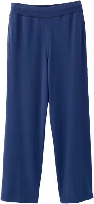 Womens Self Dressing Adaptive Wide Leg Pull-On Pants