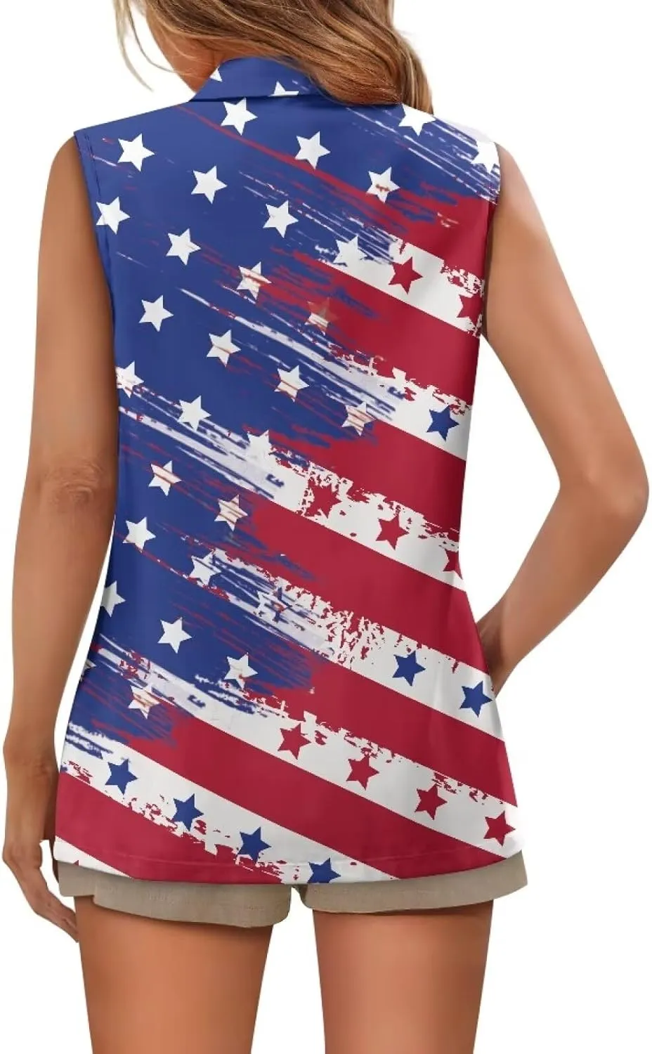 Women's Sleeveless Blazer Vest Open Front Casual Suit Blazer V-Neck Lapel Outerwear Vests