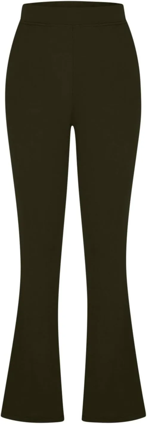 Womens Stretchy Bootcut Dress Pants High Waist Office Work Business Casual Slacks with Pockets 2025 Trendy Clothes