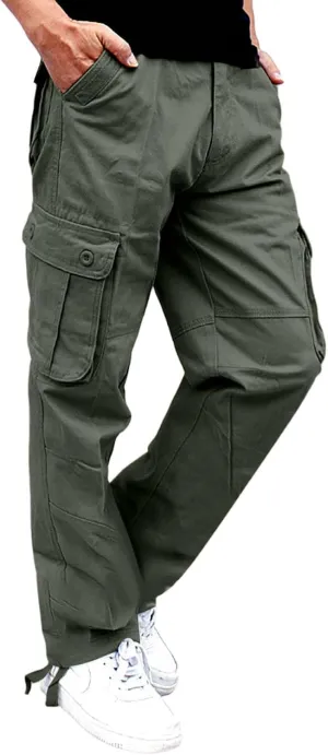 Work Pants for Men Big and Tall Joggers Training Running Athletic Wide Leg Tactical Hunting Pants