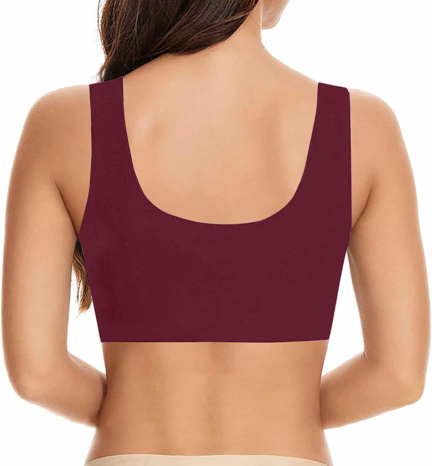 Zen Chic Bras for Women Seamless Wireless Lysine Charm Anti Sagging Bras Push Up Thin Posture Correcting Gathering Bralettes