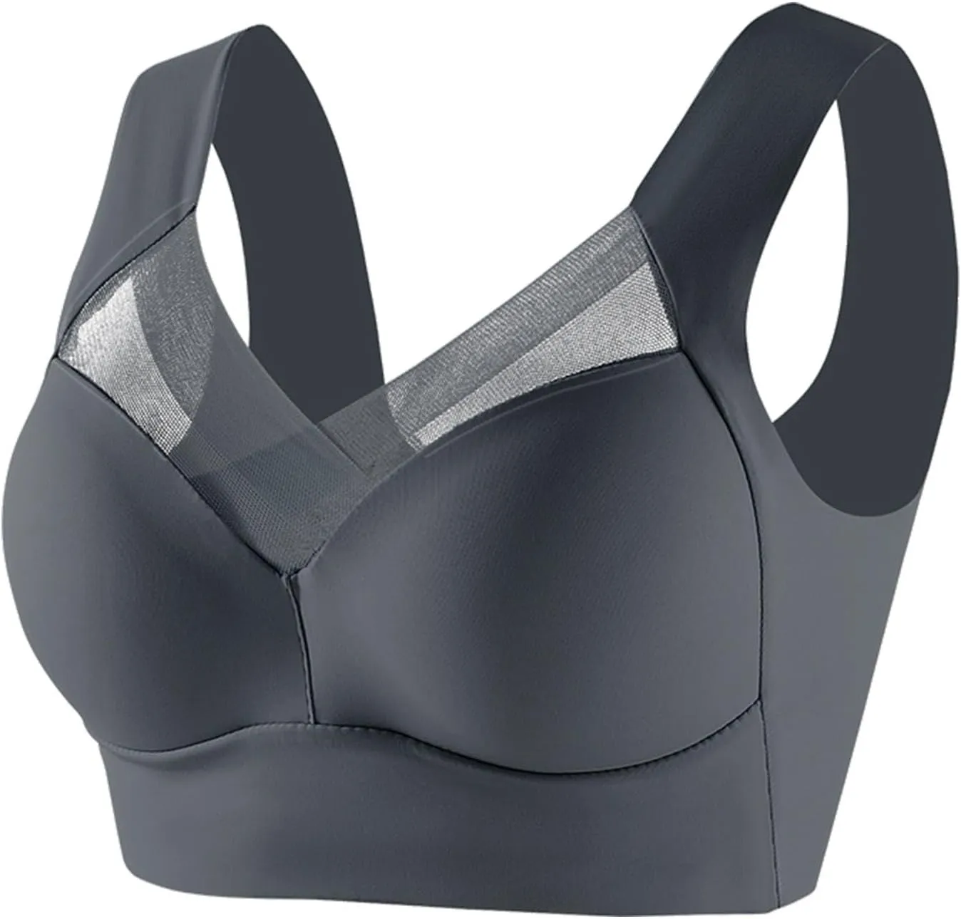 Zen Chic Bras for Women Seamless Wireless Lysine Charm Anti Sagging Bras Push Up Thin Posture Correcting Gathering Bralettes