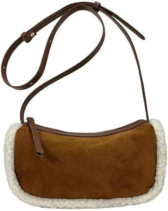 Zipper ladies messenger bag simple ladies shoulder bag casual versatile ladies handbag